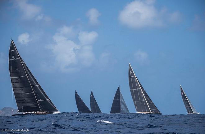 2017 St Barths Bucket Regattas - J-Class Race Day 1 © JClass - Carlo Borlenghi